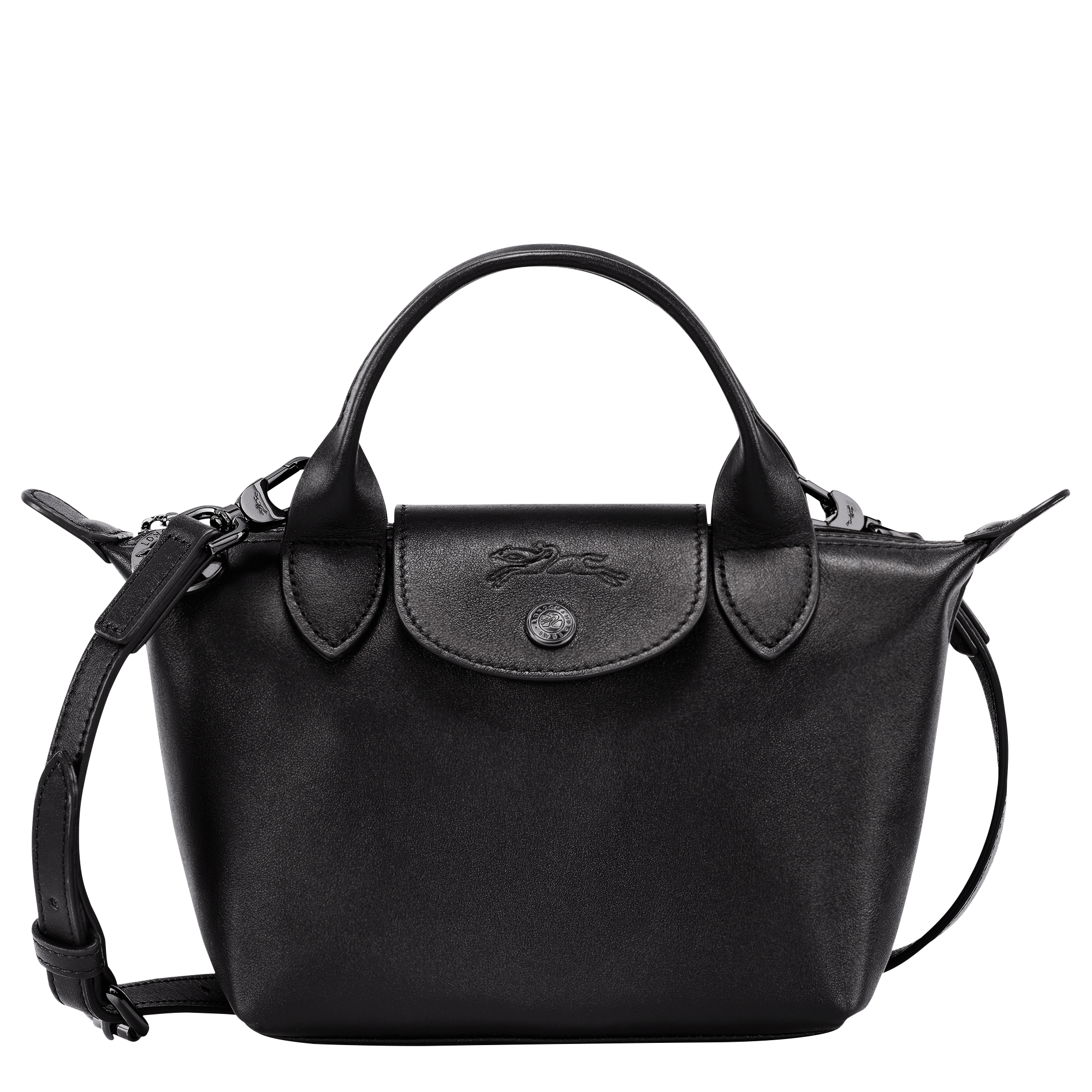 Buy Longchamp Le Pliage Xtra XS Handbag Black in UAE